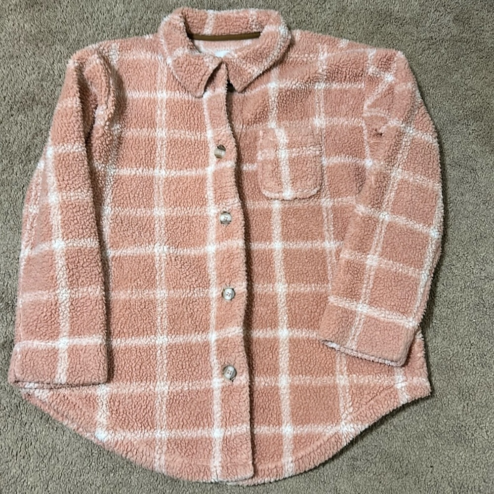 Ugg fleece shirt jacket